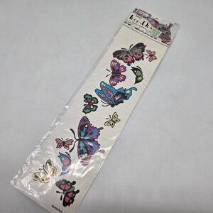 Craft Embellishment Butterfly Vinyl Velour Transfer Sheet Crafting & Scrapbookin